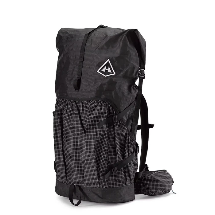 Hyperlite Mountain Gear Waterproof Expedition Backpack 70L Black
