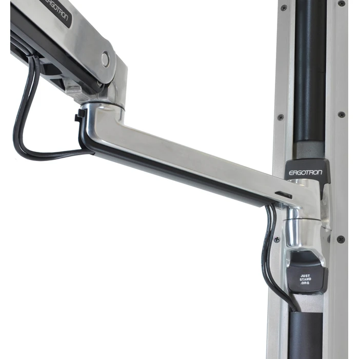 Ergotron LX Επιτοίχια Βάση Πληκτρολογίου με Βραχίονα Ασημί 45-354-026