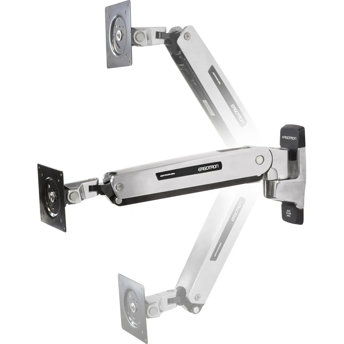 Ergotron Interactive Arm LD Επιτοίχια Βάση Οθόνης έως 42" Ασημί