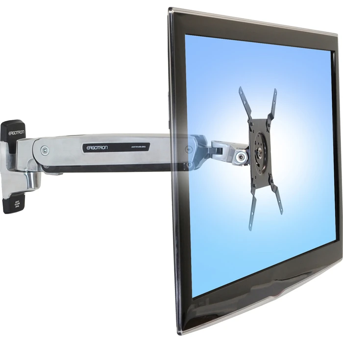 Ergotron Interactive Arm LD Επιτοίχια Βάση Οθόνης έως 42" Ασημί