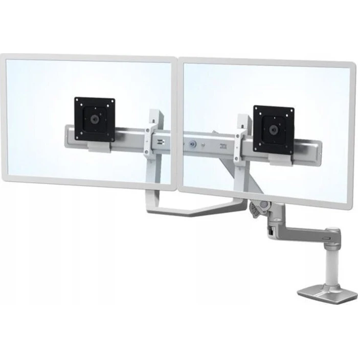 Ergotron LX Dual Direct Handle Kit - Dual Handle Accessory for LX Desk Dual Direct Arm (White)