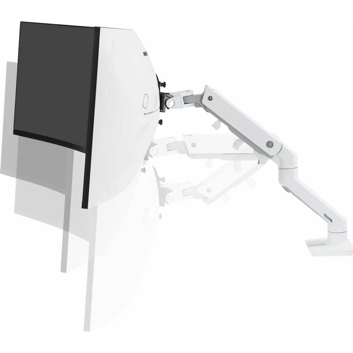 Ergotron Desktop Monitor Arm HX Desk Monitor Arm With HD Pivot White