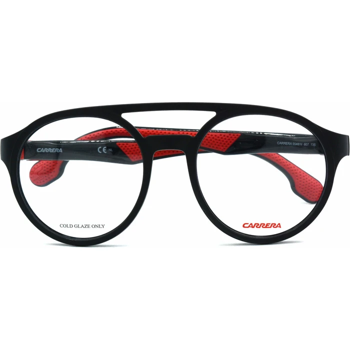 Carrera Ανδρικός Κοκκάλινος Σκελετός Γυαλιών Μαύρος 5548/V 807
