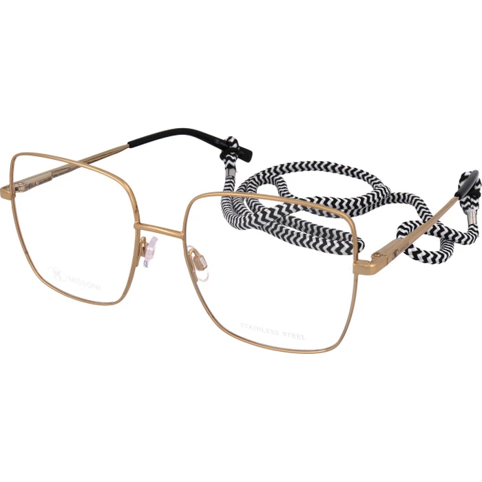 Missoni Γυναικείος Μεταλλικός Σκελετός Γυαλιών σε Χρυσό Χρώμα MMI 0021 J5G