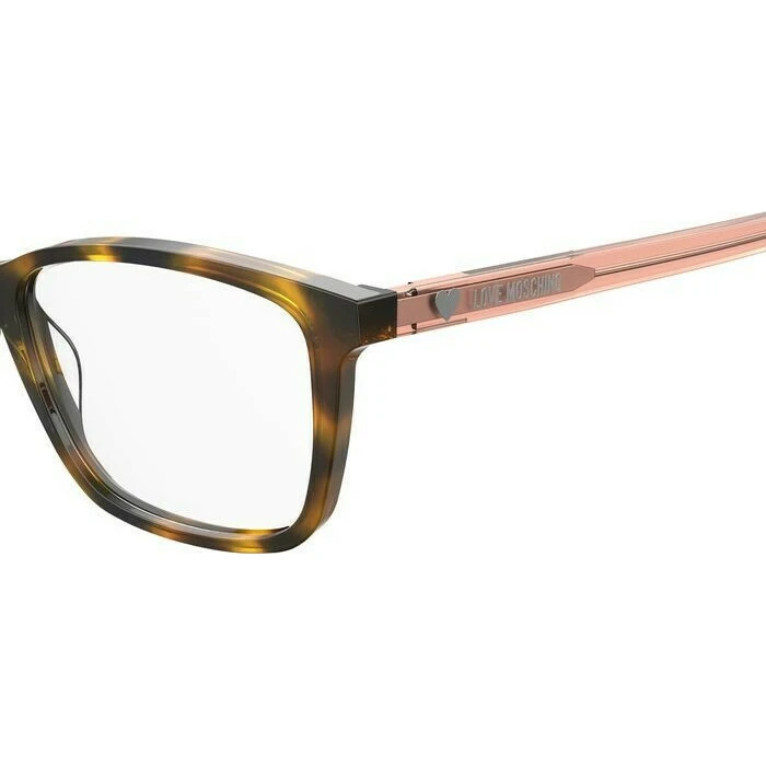 Moschino Γυναικείος Κοκκάλινος Σκελετός Γυαλιών σε Καφέ Χρώμα Ταρταρούγα MOL566 05L