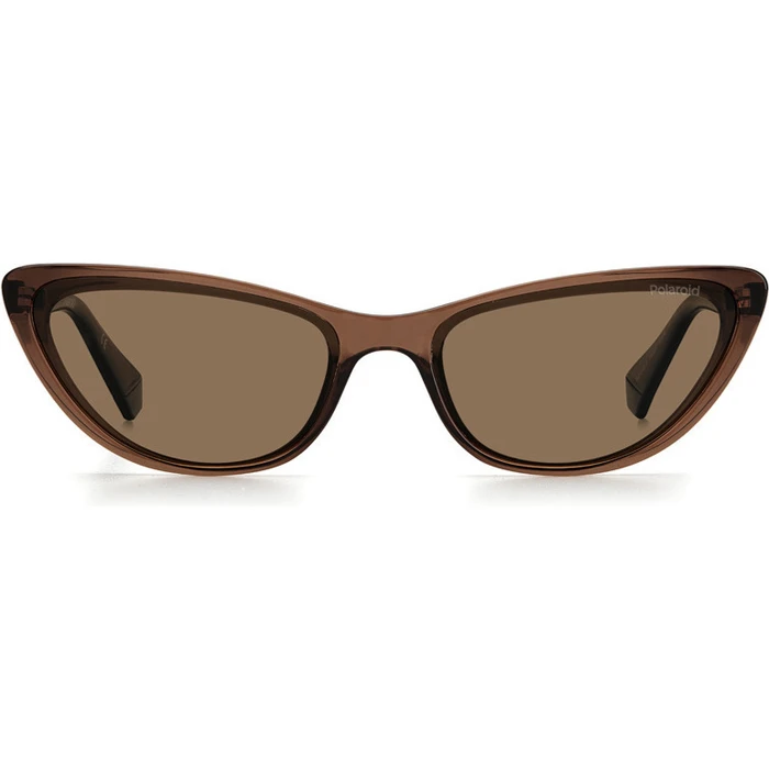 Polaroid Γυναικεία Γυαλιά Ηλίου με Καφέ Κοκκάλινο Σκελετό και Καφέ Polarized Φακό PLD6142/S 09Q/SP