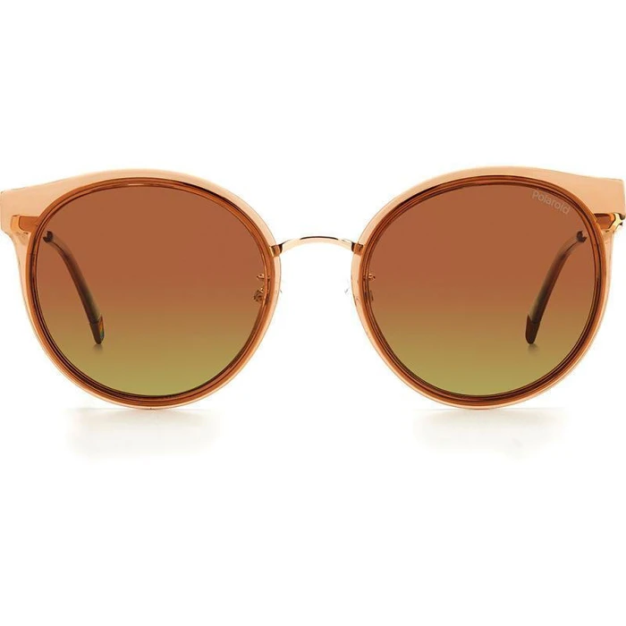 Polaroid Γυναικεία Γυαλιά Ηλίου με Καφέ Σκελετό και Καφέ Ντεγκραντέ Polarized Φακό PLD6152/G/S DDB/LA