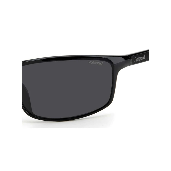 Polaroid Ανδρικά Γυαλιά Ηλίου με Μαύρο Κοκκάλινο Σκελετό και Μαύρο Polarized Φακό PLD7036/S 807/M9