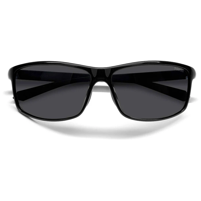 Polaroid Ανδρικά Γυαλιά Ηλίου με Μαύρο Κοκκάλινο Σκελετό και Μαύρο Polarized Φακό PLD7036/S 807/M9