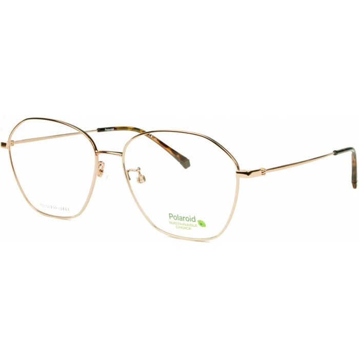 Polaroid Γυναικείος Μεταλλικός Σκελετός Γυαλιών σε Ροζ Χρυσό Χρώμα PLDD425/G 06J