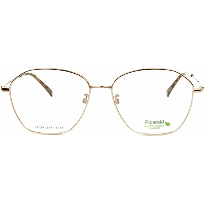 Polaroid Γυναικείος Μεταλλικός Σκελετός Γυαλιών σε Ροζ Χρυσό Χρώμα PLDD425/G 06J