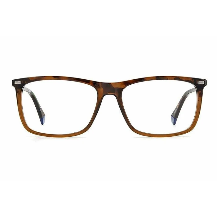 Polaroid Ανδρικός Κοκκάλινος Σκελετός Γυαλιών σε Καφέ Χρώμα Ταρταρούγα PLD D430 9N4