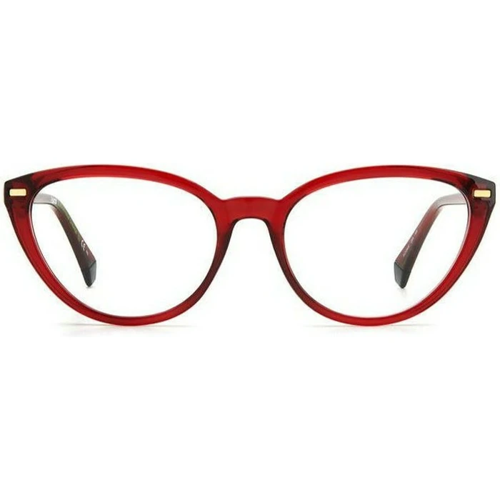Polaroid Γυναικείος Κοκκάλινος Σκελετός Γυαλιών Cat Eye σε Κόκκινο Χρώμα PLD D432 C9A