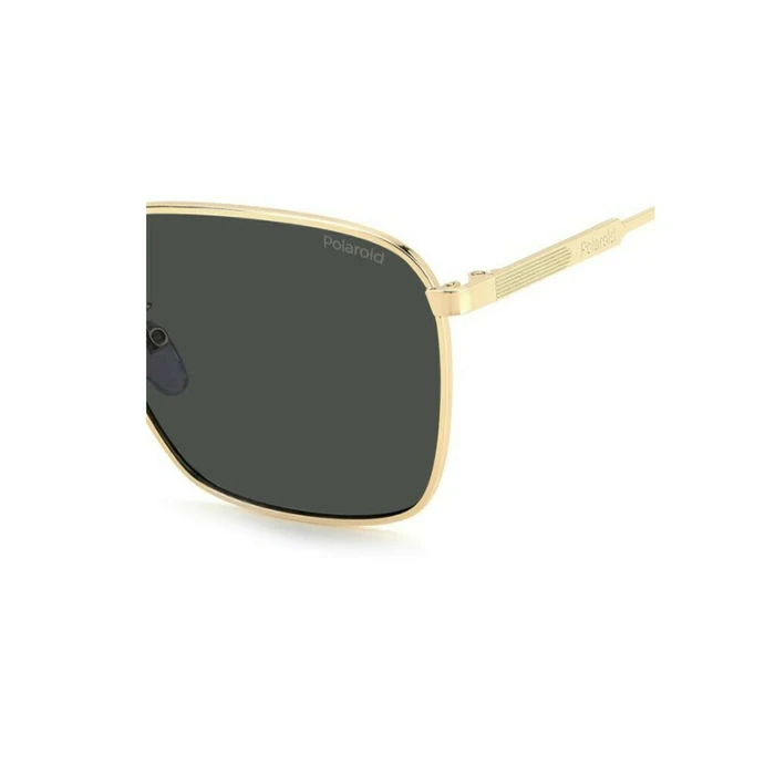 Polaroid Ανδρικά Γυαλιά Ηλίου με Χρυσό Μεταλλικό Σκελετό και Μαύρο Polarized Φακό PLD4120/G/S/X LOJ/M9