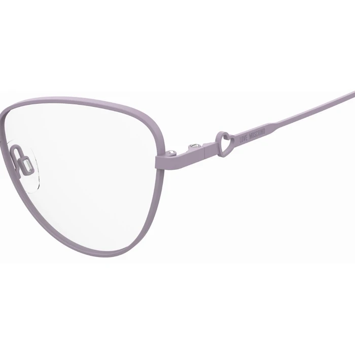 Moschino Γυναικείος Μεταλλικός Σκελετός Γυαλιών Cat Eye σε Μωβ Χρώμα MOL608/TN 09S