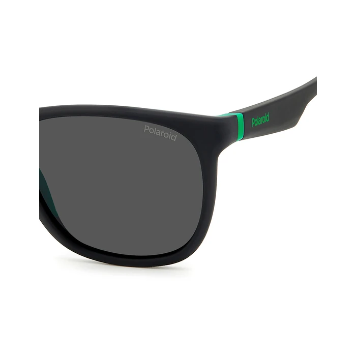 Polaroid Unisex Γυαλιά Ηλίου με Μαύρο Κοκκάλινο Σκελετό και Γκρι Polarized Φακό PLD2140/S 3OL/M9