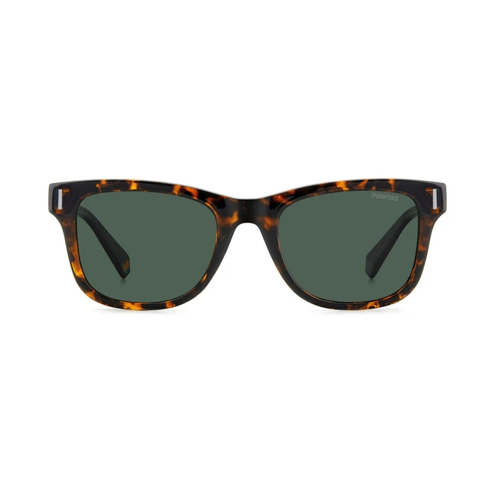 Polaroid Unisex Γυαλιά Ηλίου με Καφέ Ταρταρούγα Κοκκάλινο Σκελετό και Πράσινο Polarized Φακό PLD6206/S 086/UC