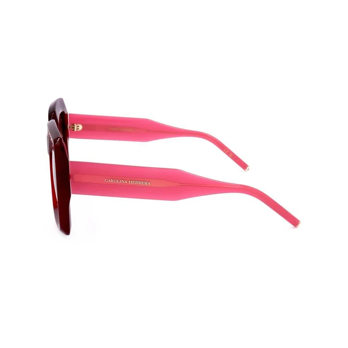 Carolina Herrera Γυναικεία Γυαλιά Ηλίου με Μπορντό Κοκκάλινο Σκελετό και Κόκκινο Ντεγκραντέ Φακό HER 0178/S 0T5/HA