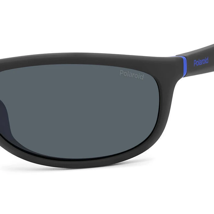 Polaroid Ανδρικά Γυαλιά Ηλίου με Μαύρο Κοκκάλινο Σκελετό και Μαύρο Φακό PLD2154/S 0VK/C3