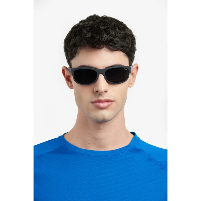 Polaroid Ανδρικά Γυαλιά Ηλίου με Μαύρο Κοκκάλινο Σκελετό και Μαύρο Φακό PLD2154/S 0VK/C3