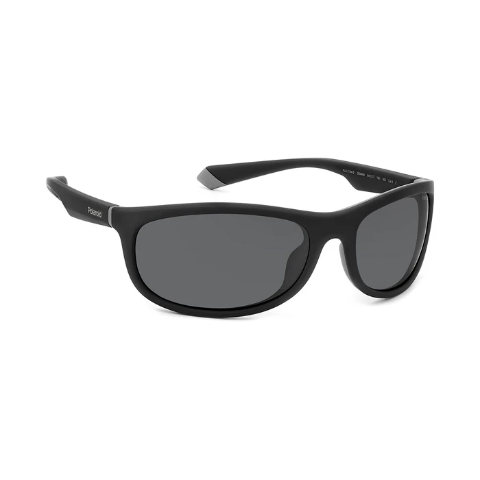 Polaroid Unisex Γυαλιά Ηλίου με Μαύρο Κοκκάλινο Σκελετό και Μαύρο Polarized Φακό PLD2154/S 06W/M9