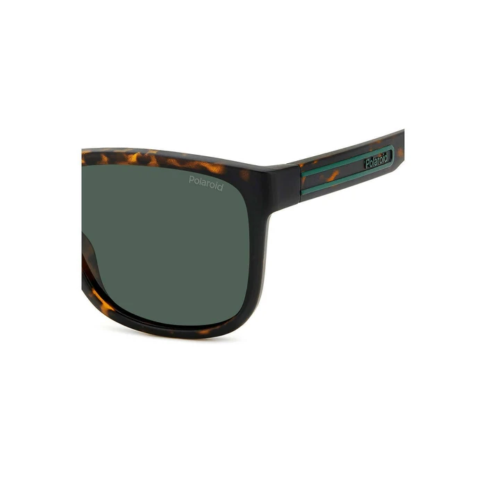 Polaroid Ανδρικά Γυαλιά Ηλίου με Καφέ Ταρταρούγα Κοκκάλινο Σκελετό και Πράσινο Φακό PLD2155/S HGC/UC