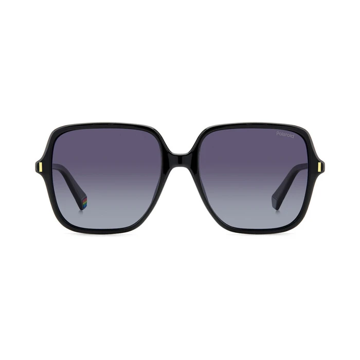 Polaroid Γυναικεία Γυαλιά Ηλίου με Μαύρο Κοκκάλινο Σκελετό και Μαύρο Ντεγκραντέ Φακό PLD6219/S 807/WJ