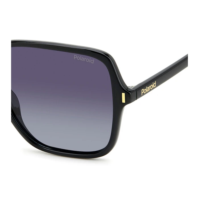 Polaroid Γυναικεία Γυαλιά Ηλίου με Μαύρο Κοκκάλινο Σκελετό και Μαύρο Ντεγκραντέ Φακό PLD6219/S 807/WJ