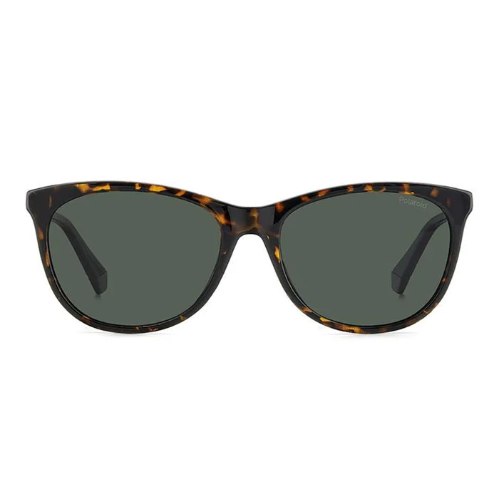 Polaroid Ανδρικά Γυαλιά Ηλίου με Καφέ Ταρταρούγα Κοκκάλινο Σκελετό και Πράσινο Φακό PLD4161/S 086/UC