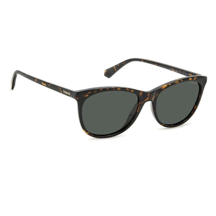 Polaroid Ανδρικά Γυαλιά Ηλίου με Καφέ Ταρταρούγα Κοκκάλινο Σκελετό και Πράσινο Φακό PLD4161/S 086/UC