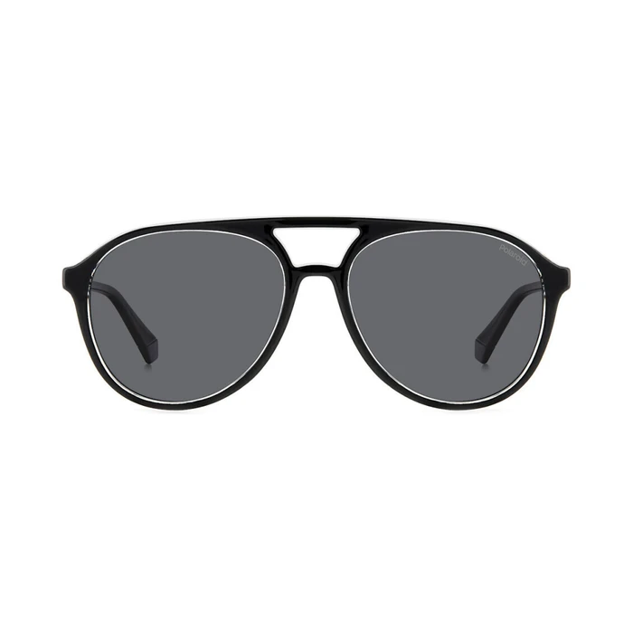 Polaroid Ανδρικά Γυαλιά Ηλίου με Μαύρο Κοκκάλινο Σκελετό και Μαύρο Φακό PLD4162/S 7C5/M9