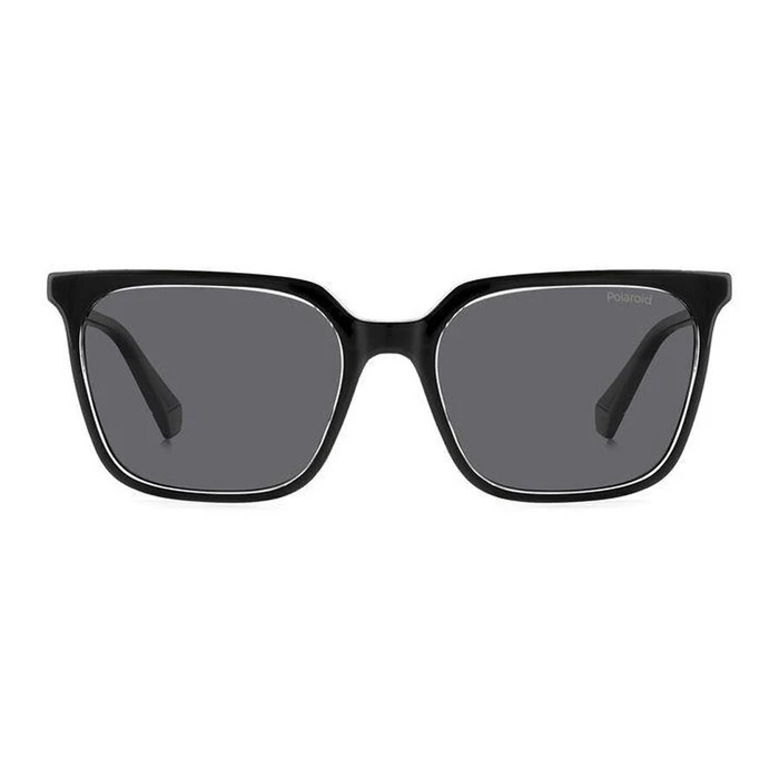 Polaroid Unisex Γυαλιά Ηλίου με Μαύρο Κοκκάλινο Σκελετό και Μαύρο Φακό PLD4163/S 7C5/55