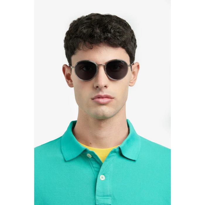 Polaroid Unisex Γυαλιά Ηλίου με Γκρι Κοκκάλινο Σκελετό και Γκρι Φακό PLD4173/G KJ1/M9