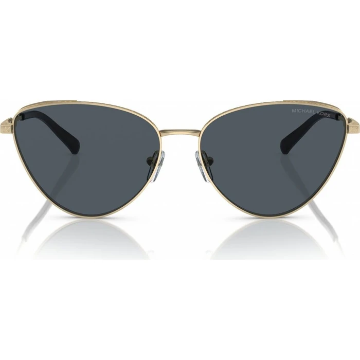 Michael Kors Cortez Γυναικεία Γυαλιά Ηλίου με Χρυσό Μεταλλικό Σκελετό και Μπλε Φακό MK1140 10146G