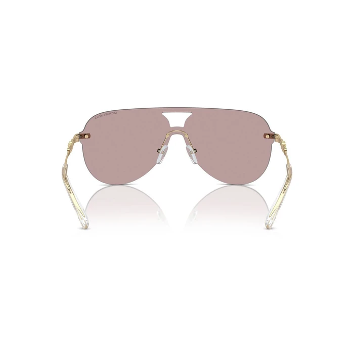 Michael Kors Cyprus Γυναικεία Γυαλιά Ηλίου με Χρυσό Μεταλλικό Σκελετό και Ροζ Καθρέφτη Φακό MK1149 1014VS