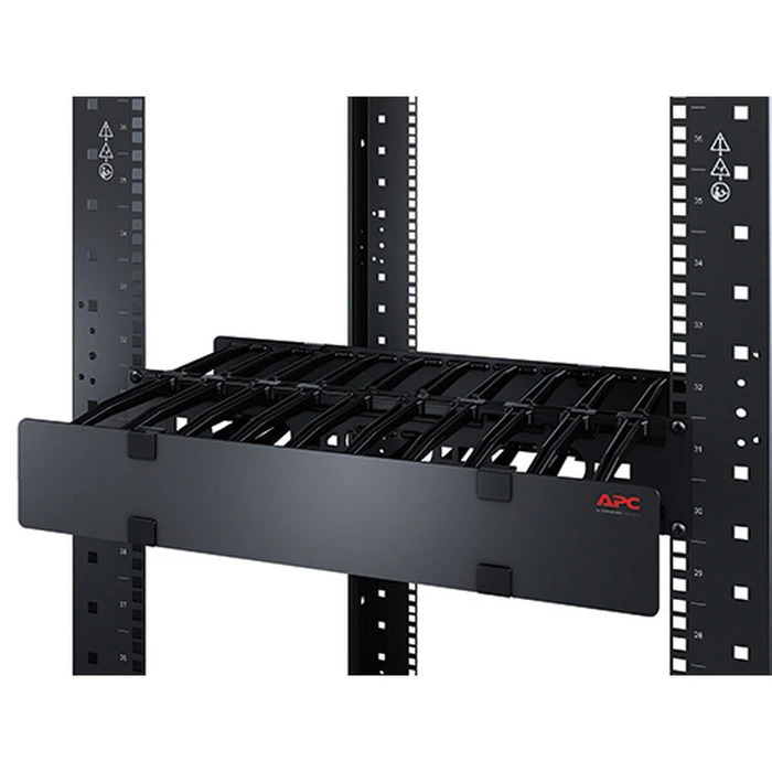 APC 1U Horizontal Cable Manager 6in Deep Single Sided