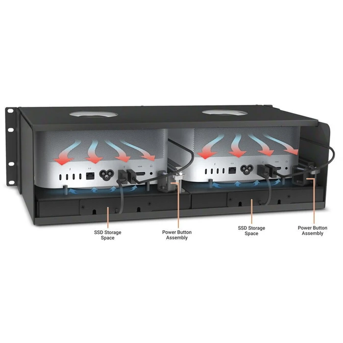 Sonnet RackMac Studio (Black)