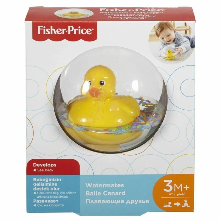 Fisher-Price Watermates Duck Ball - Yellow (75676) - Mattel