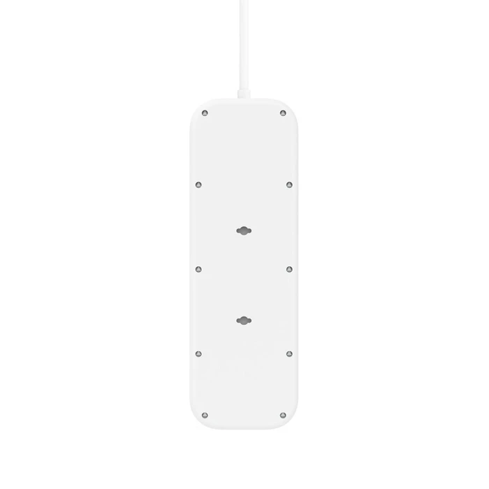 Belkin Πολύπριζο Surge Socket 8 θέσεων με 2x USB-C, 900J, 30W, 2m SRB004VF2M-V2