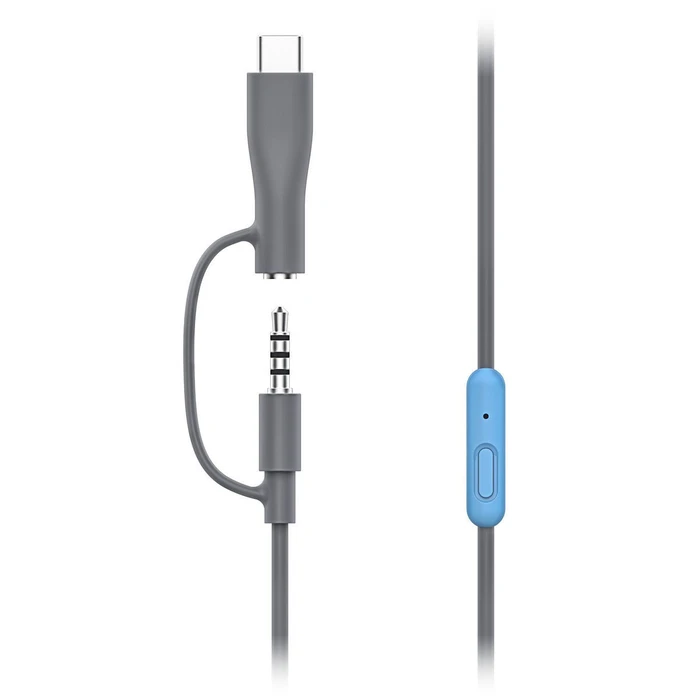 Belkin SOUNDFORM MINI Wired On-Ear Headphones USB-C 3.5mm Blue