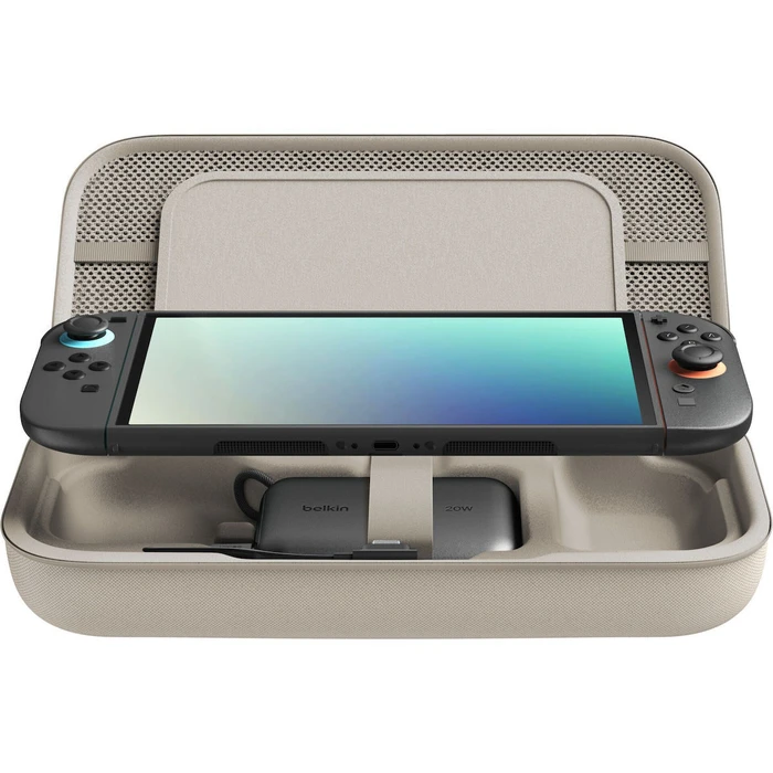 Θήκη Φόρτισης για Nintendo Switch 2 Belkin με Power Bank 10.000mAh Sand