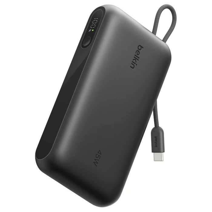 Belkin UltraCharge Power Bank 20000mAh 45W with USB-A and USB-C Port Black