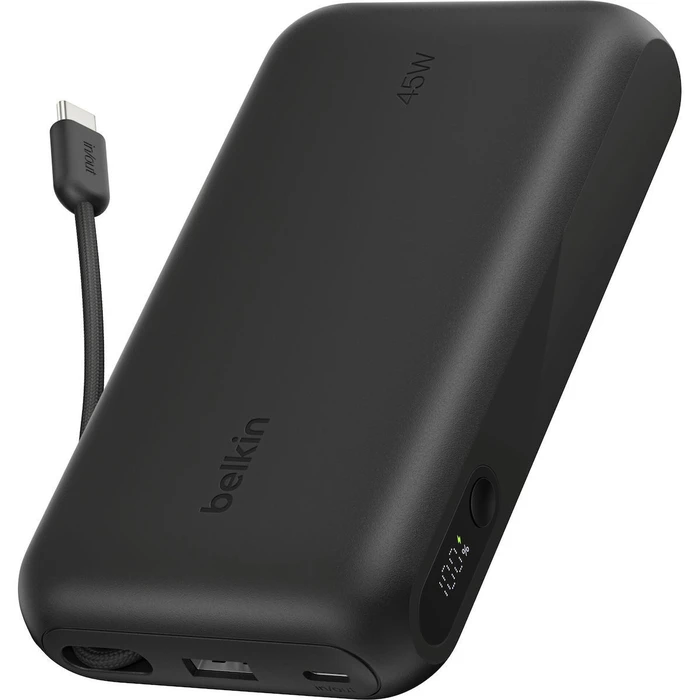 Belkin UltraCharge Power Bank 20000mAh 45W with USB-A and USB-C Port Black