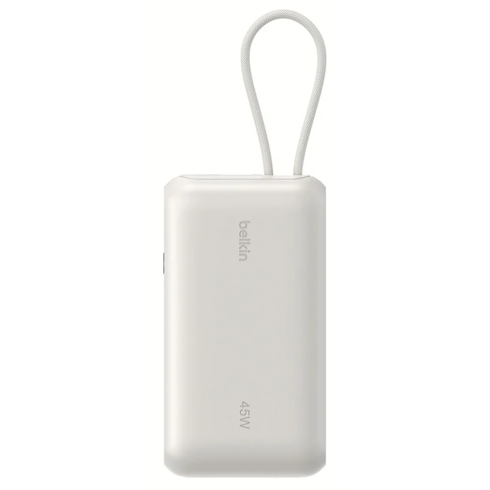 Belkin UltraCharge Power Bank 10000mAh 45W με Θύρα USB-A και Θύρα USB-C Μπεζ