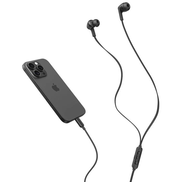 Belkin In-Ear ακουστικά Belkin SoundForm ANC Wired In-Ear Headphones USB-C Kabel Black G3H0003HQBK
