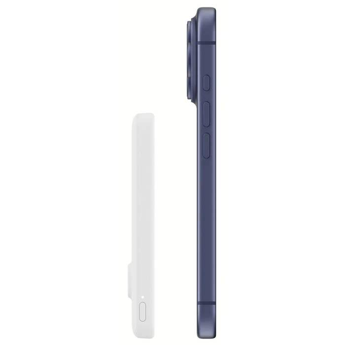 Belkin BoostCharge Slim Magnetic MagSafe Power Bank 5000mAh με Θύρα USB-C Λευκό