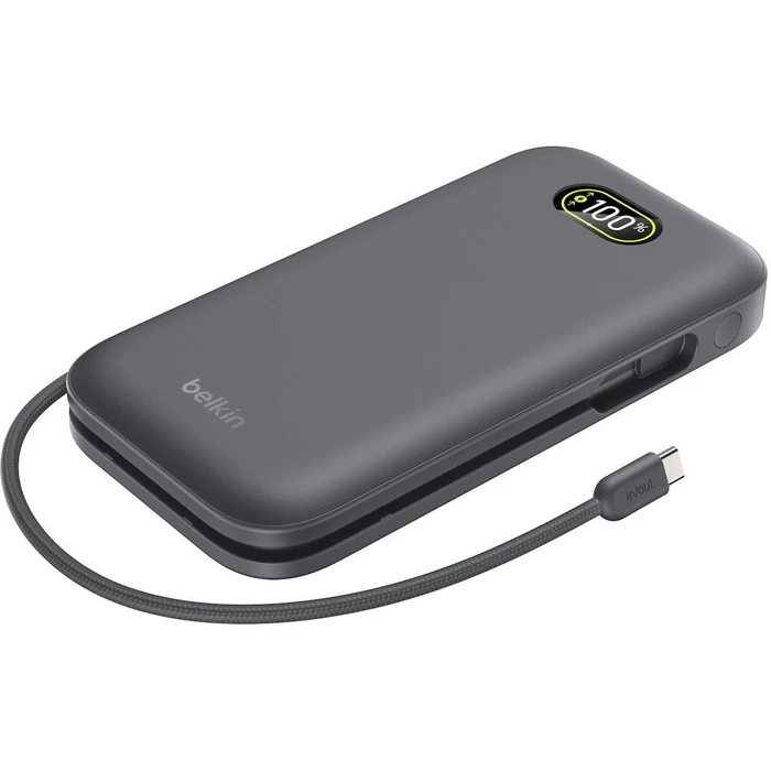 Belkin UltraCharge Pro Power Bank 27000mAh 240W με USB-A και USB-C Μαύρο