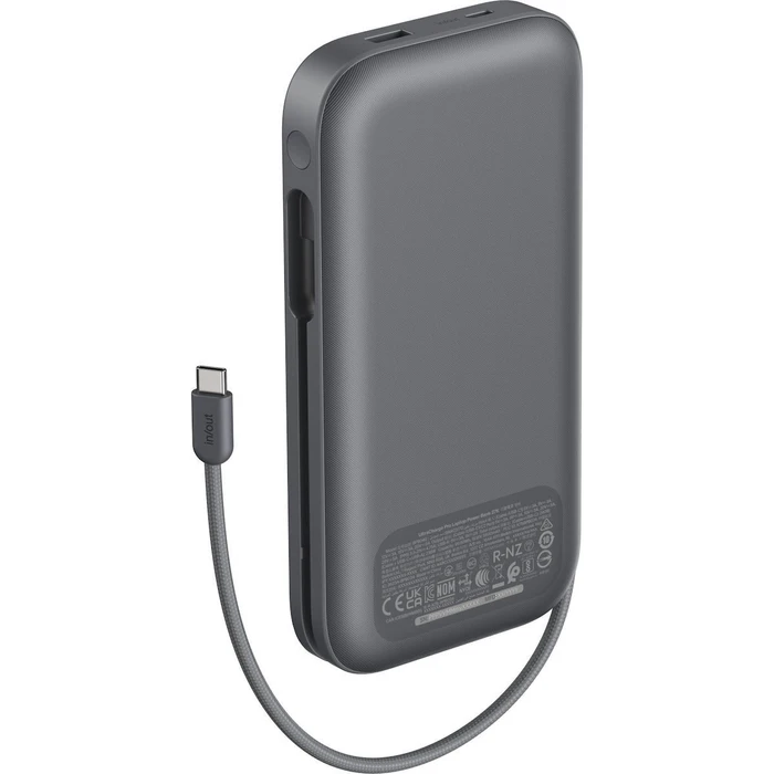 Belkin UltraCharge Pro Power Bank 27000mAh 240W με USB-A και USB-C Μαύρο