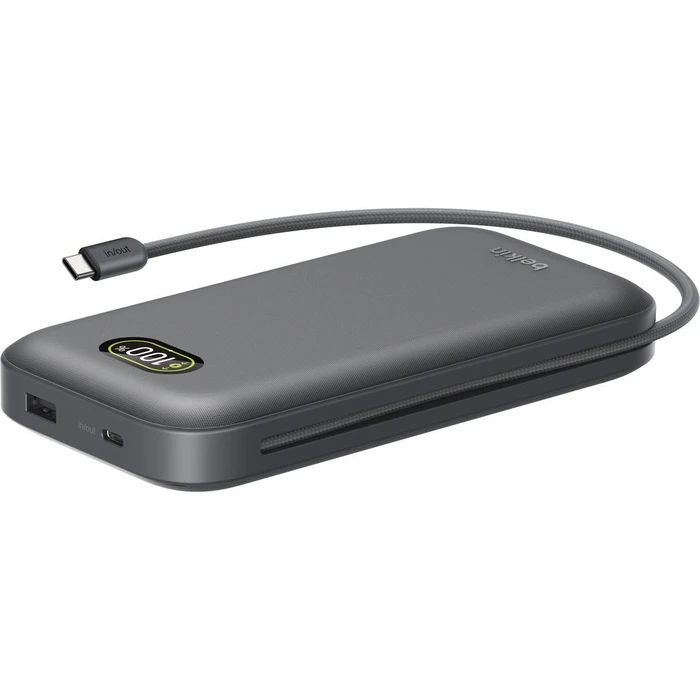 Belkin UltraCharge Pro Power Bank 27000mAh 240W με USB-A και USB-C Μαύρο