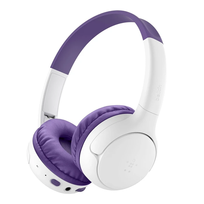 Belkin SoundForm Mini 2 Ασύρματα/Ενσύρματα Παιδικά On-Ear Ακουστικά 55 ώρες Μωβ